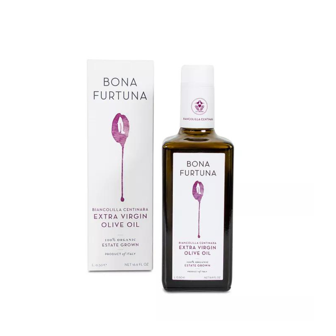 Bona Furtuna Biancolilla Centinaria Extra Virgin Olive Oil 500 ML with Box