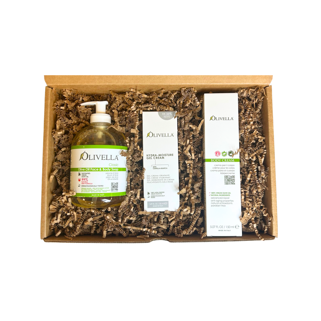Olivella Glow Ritual Gift Set Inside Box