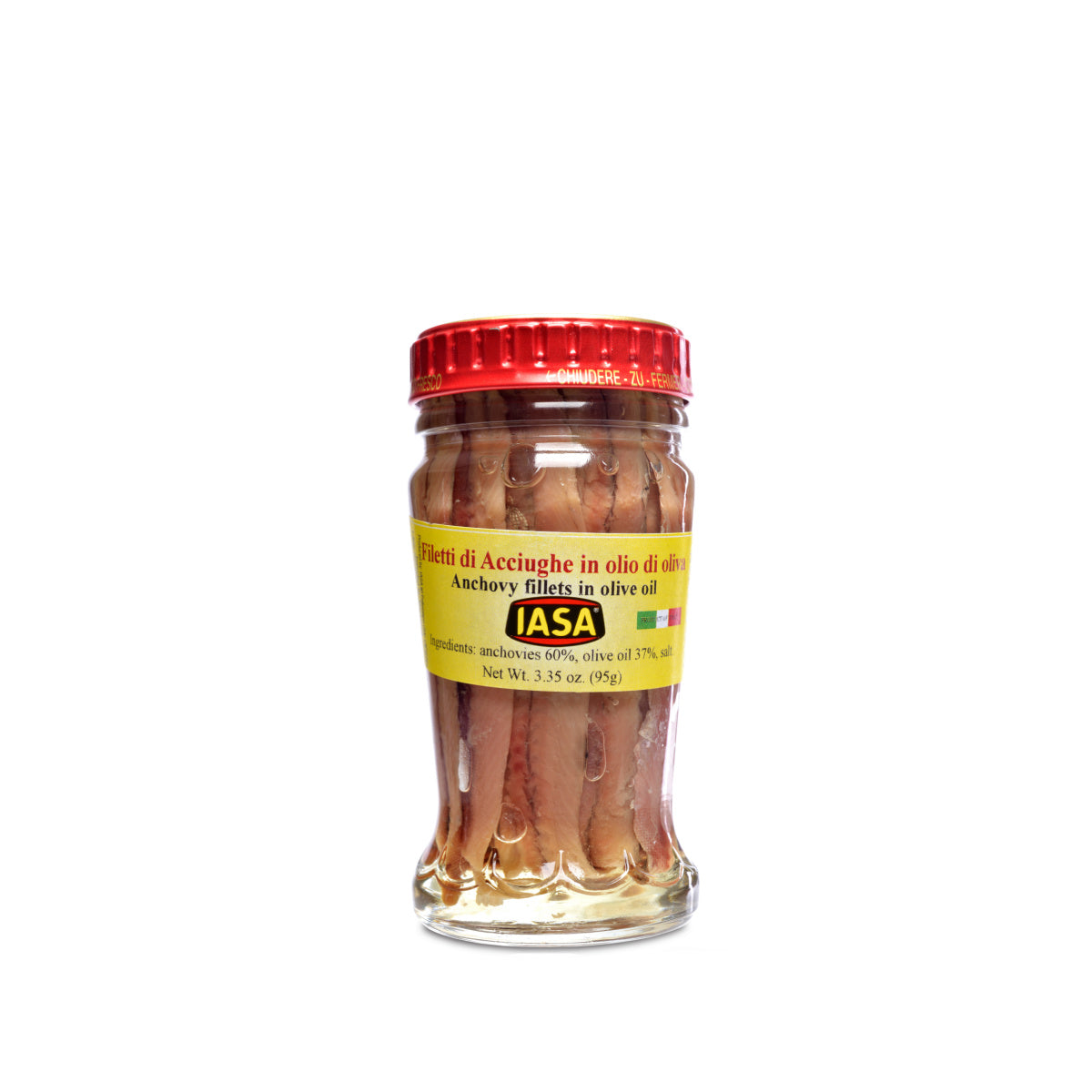 Acciughe Anchovies in Olive Oil (IASA) CLT-006