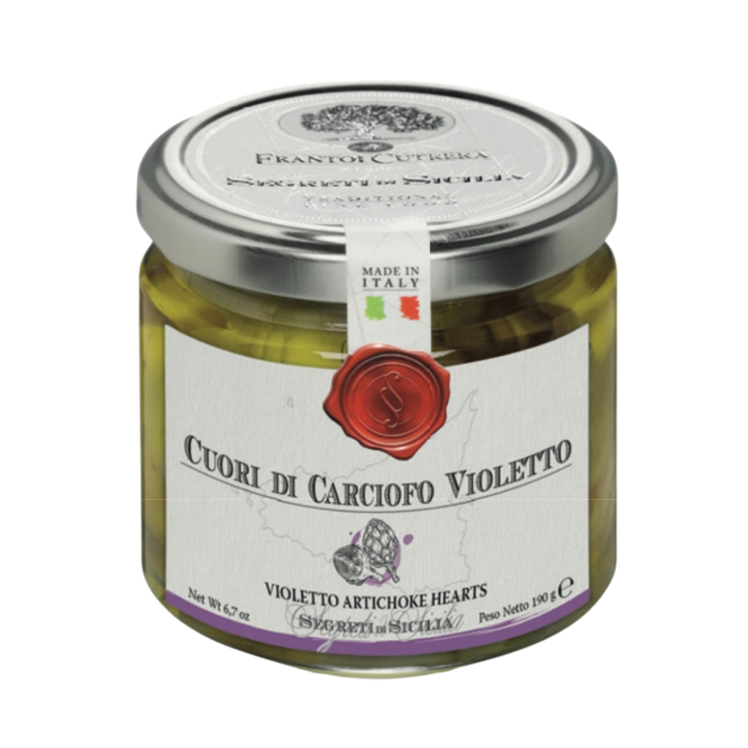 Cutrera Violetto Artichoke Hearts 190gr CUT J011