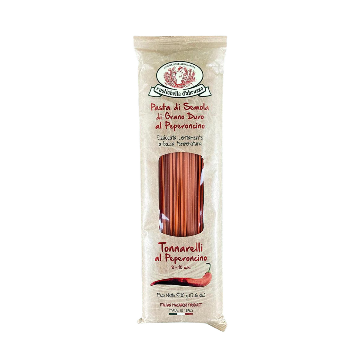 Rustichella Tonarelli di Peperoncino - Chile Pepper Pasta RST-024