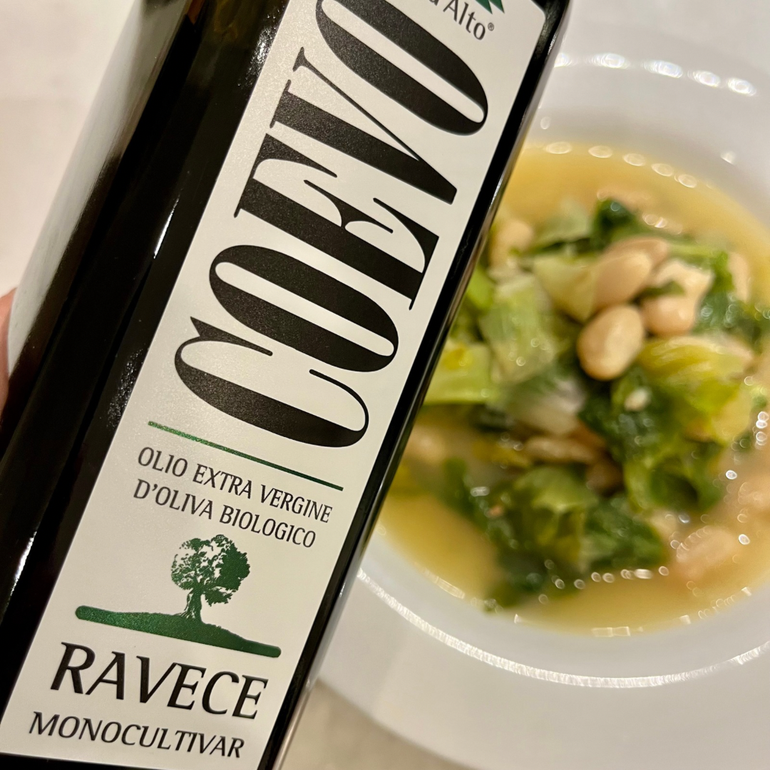 Case d'Alto Coevo Ravece with Green Beans 