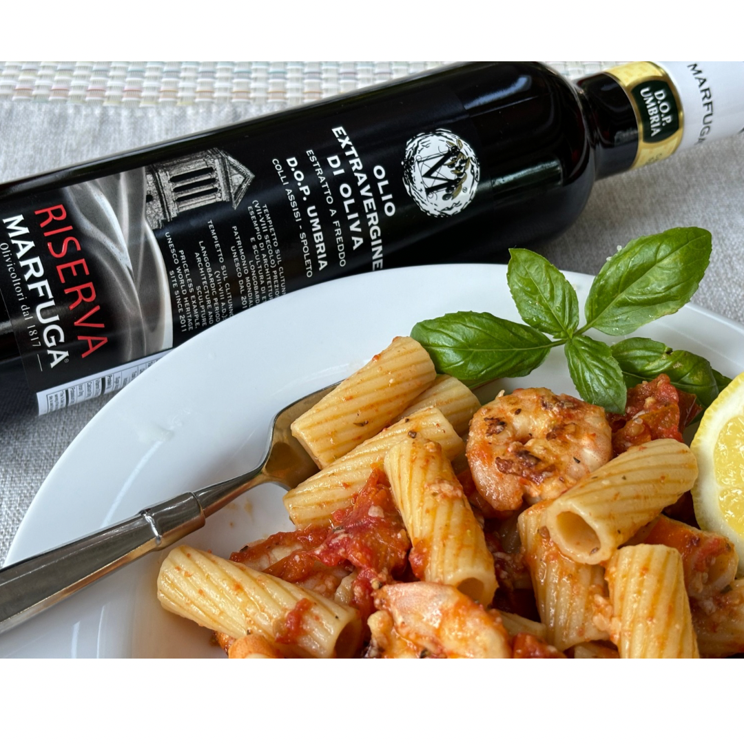 Marfuga Riserva Drizzled on Pasta