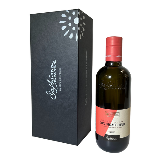 Sabino Leone Don Gioacchino DOP Terra di Bari Castel del Monte Olive Oil 2025 Gift Boxed